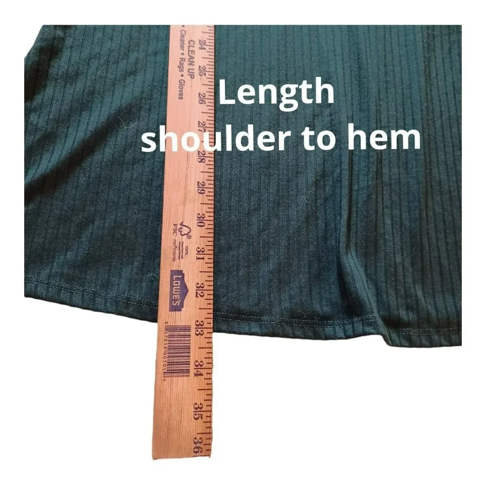 Cape Juby Short Dress/Tunic Emerald Green Wmn's Sz L Office School Casual Travel - Picture 5 of 7